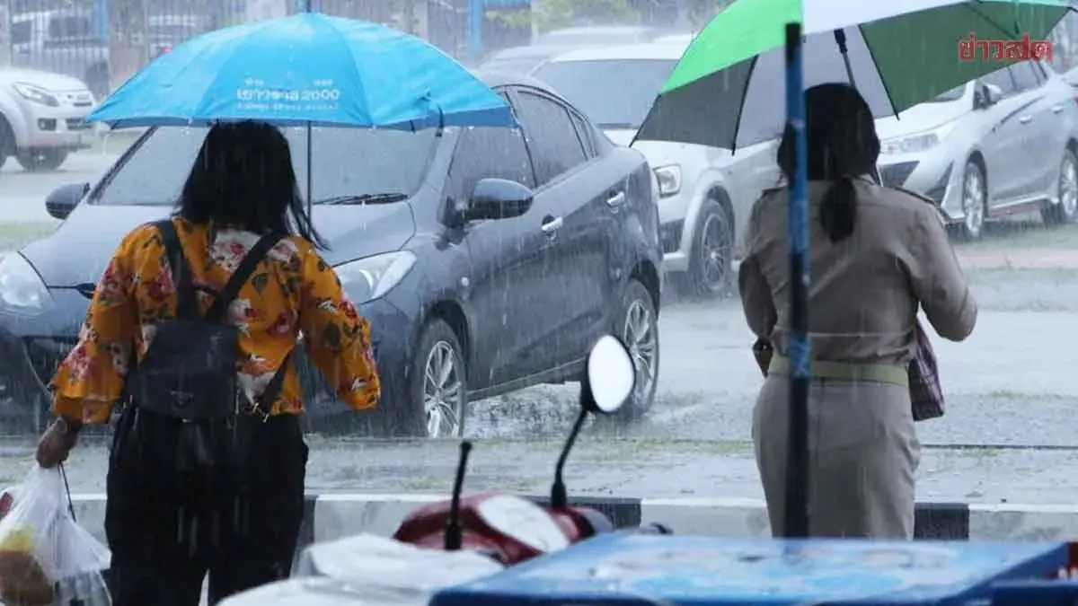 Thailand Warns of Heavy Rain in West, South Oct 13-18