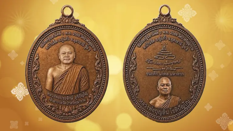 Wat Pa Sri Kunaram Issues Commemorative Medal for Kathina Ceremony