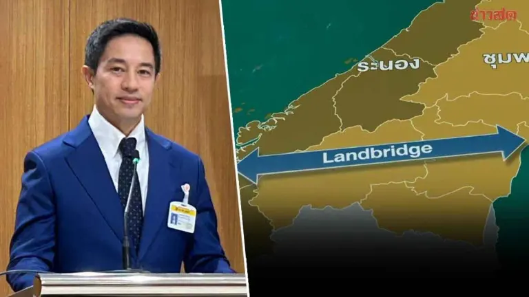 Senator Noraseth Prepares to Submit Motion Requesting Government to Reconsider Land Bridge Project Amid Concerns Over Rushed Timeline