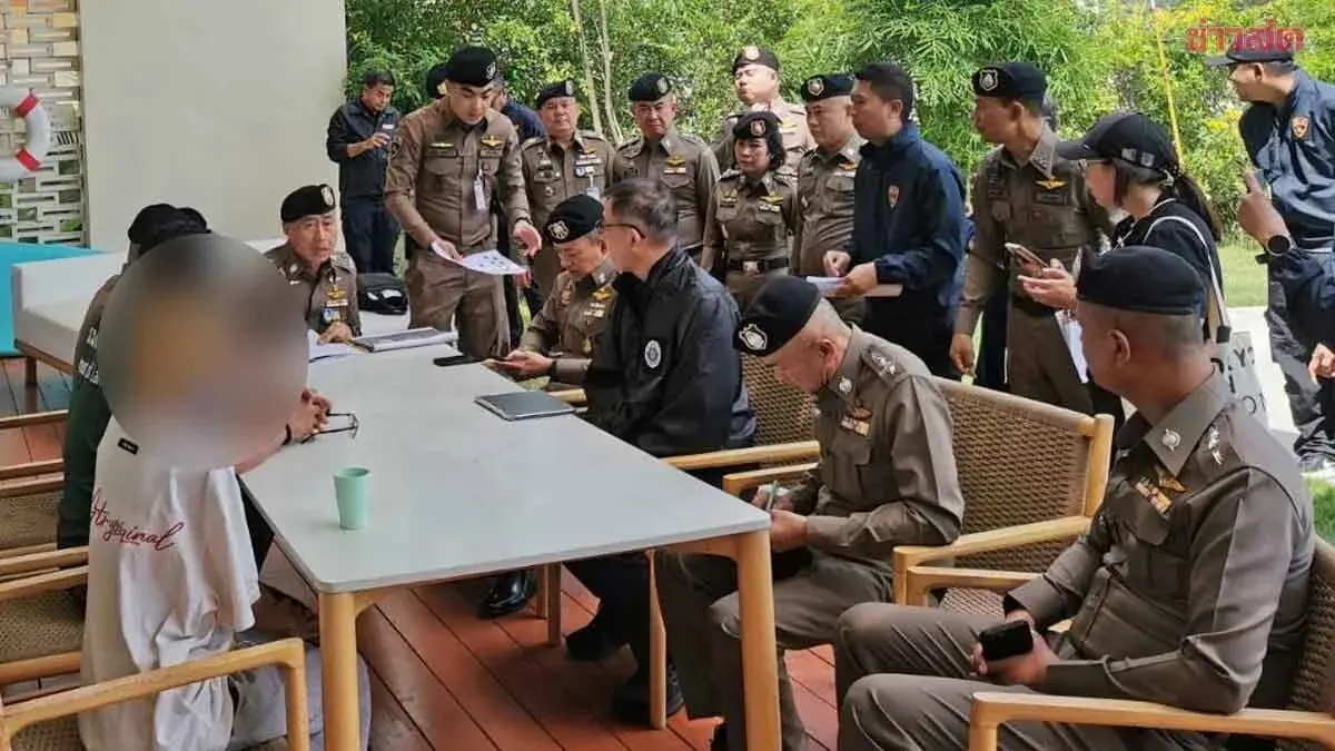 Nearly 300 Officers Launch 'Phuket Foreign Nominee Crackdown' with Searches at 29 Locations, Investigating Network Linked to 243 Companies