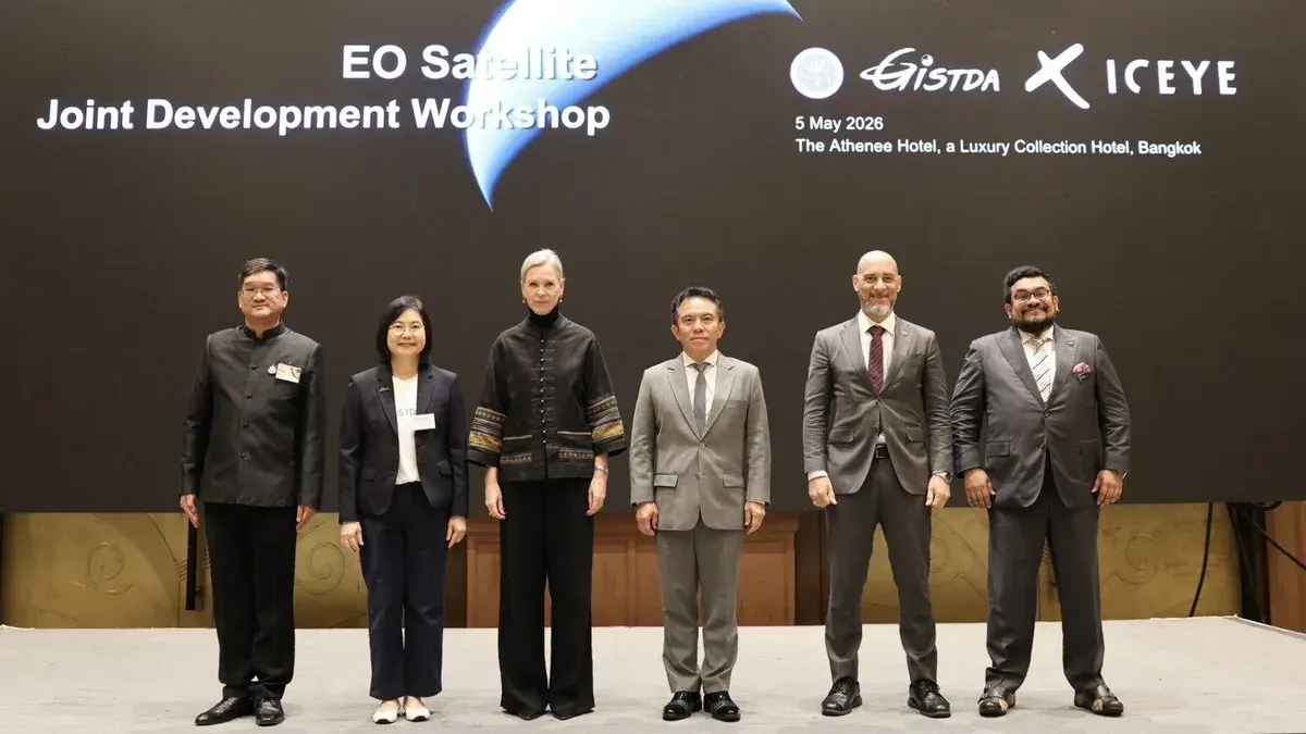 GISTDA Partners with Finland's ICEYE to Strengthen Thailand's Disaster Monitoring System