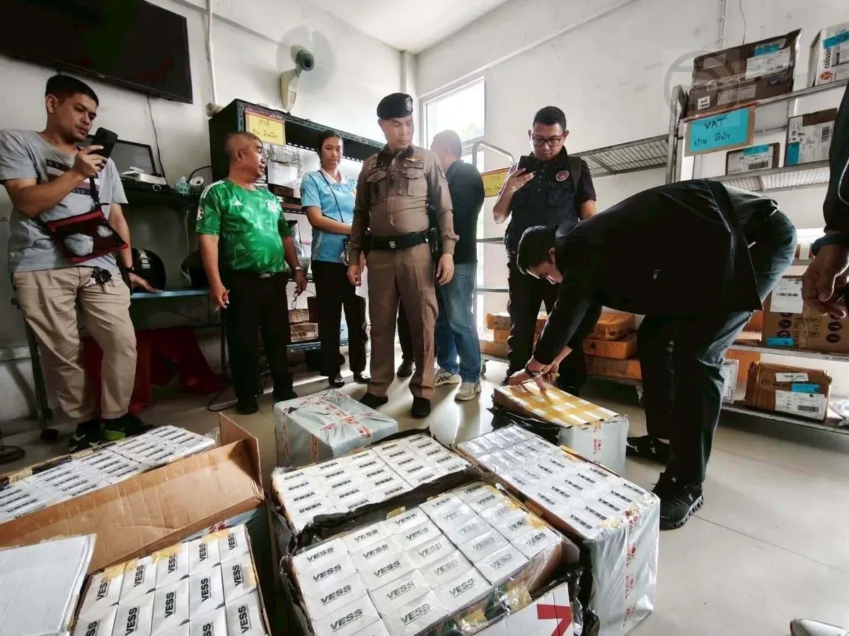 Phuket Seizes 2,000 Packs Of Contraband Cigarettes