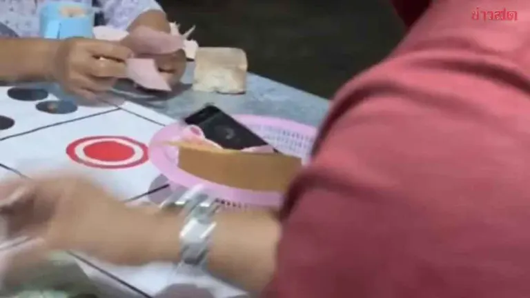 Police Sergeant 'Jao Suea' Clarifies He Played Dice Game with Relatives at Home, Not Running Illegal Gambling Den