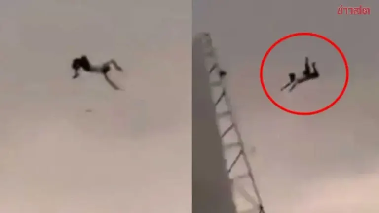 Indian Man Lifted 7 Seconds Into the Air by Storm Before Landing Over 100 Meters Away