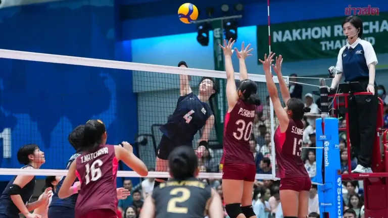 Thailand U18 Volleyball Team Wins Third Place At Asian Championship