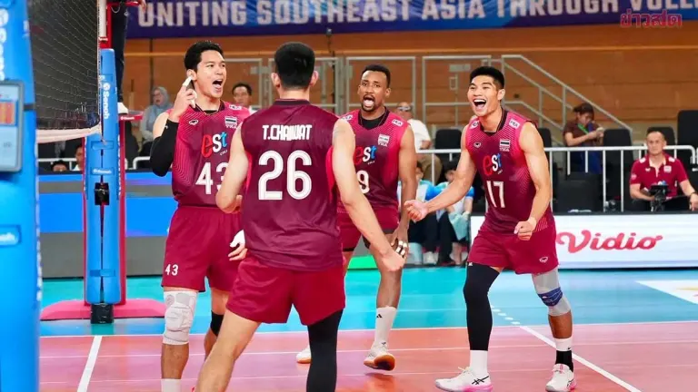 Thai Volleyball Men Rally Past Vietnam for Group B Title