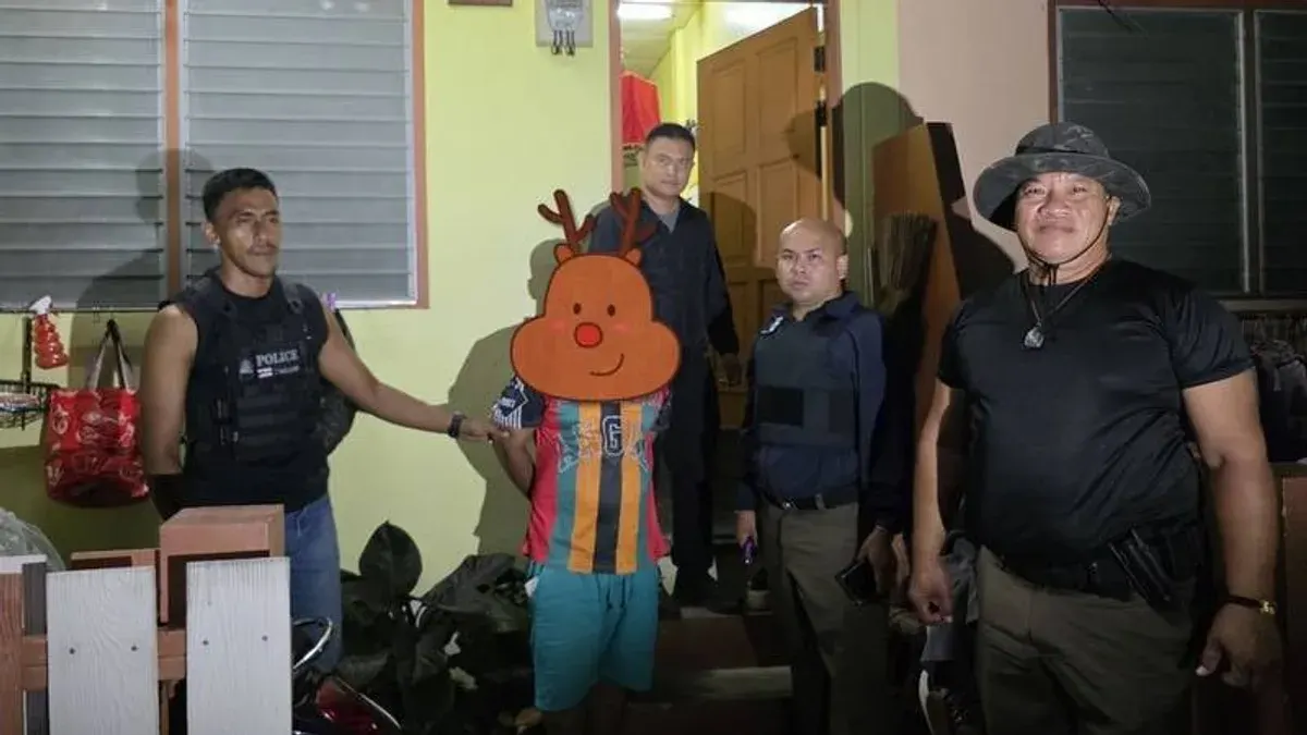 Phuket Police Arrest Drug Dealer With Meth Pills, Ice