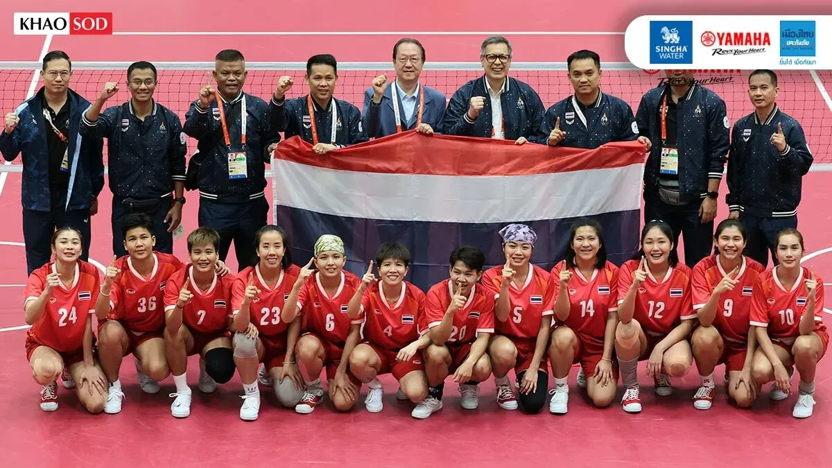 Thailand Women's Sepak Takraw Wins Seventh Asian Games Gold
