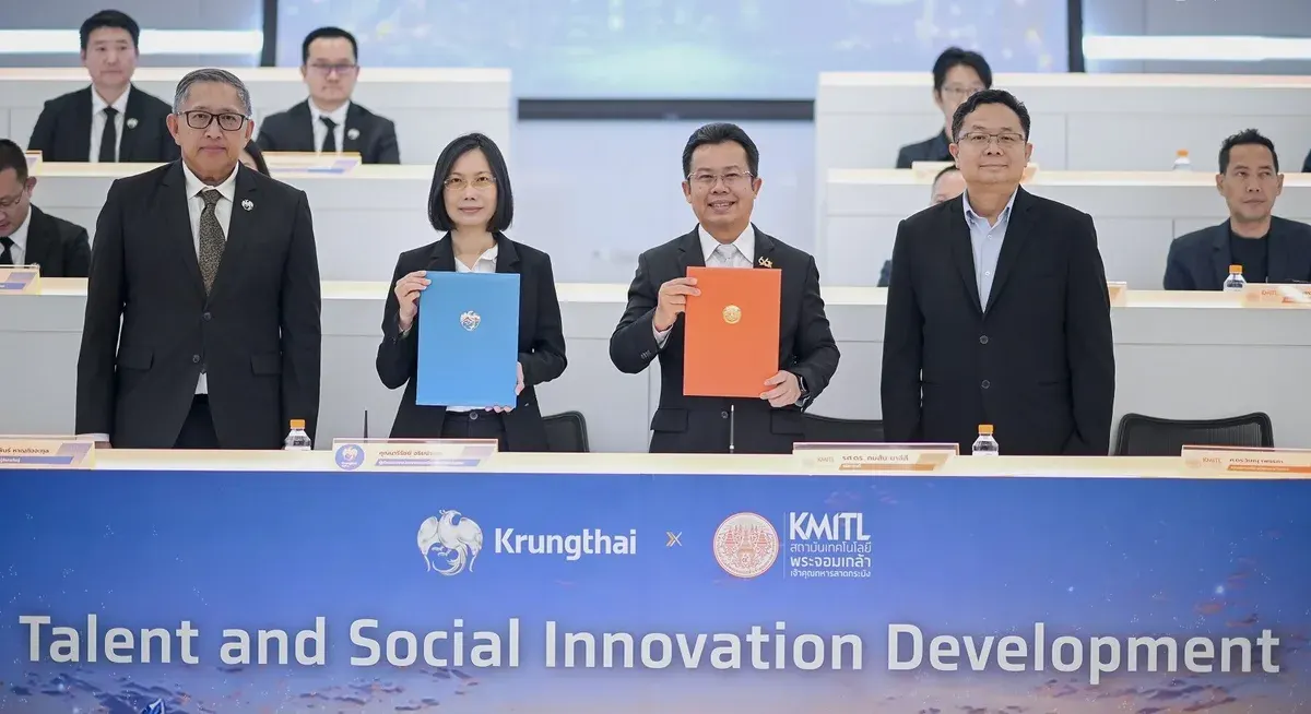 KMITL Partners with Krungthai Bank to Develop Next-Generation Talent and High-Potential Personnel Through Real-World Learning and Digital Transformation