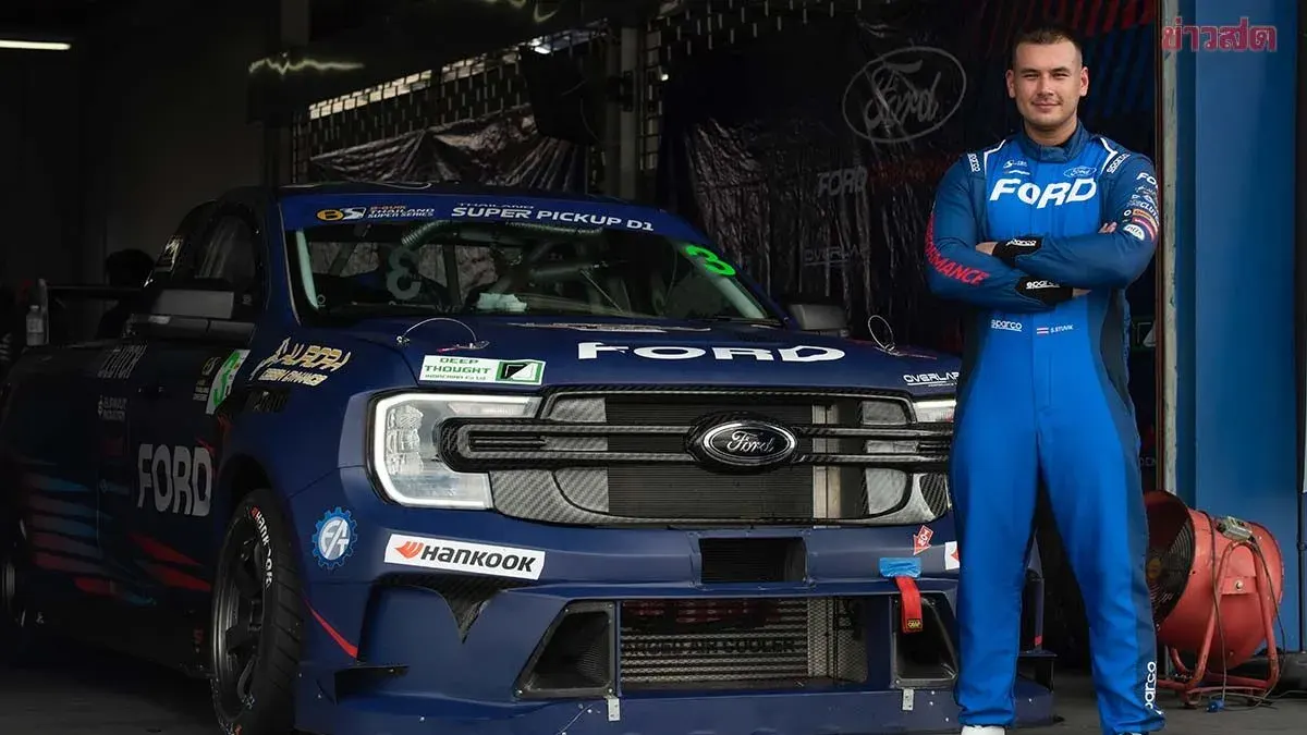 Sandy Returns for Year 7 with Ford Thailand Racing, Targeting Super Pickup Championship in Thailand Super Series 2026
