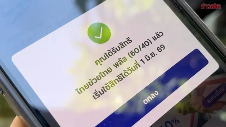 Less Than 9 Million Slots Remain for Thai Help Thai Plus Program – Check Your Eligibility Quickly