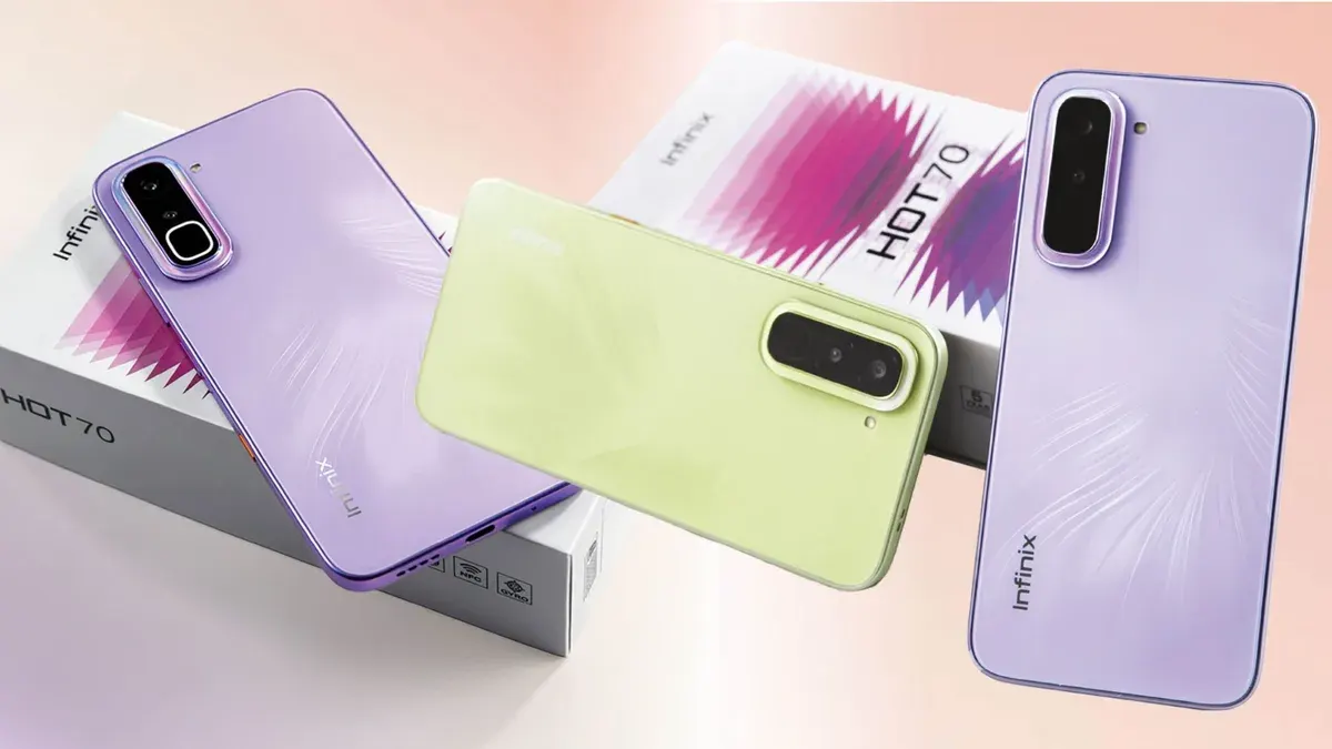 Infinix Launches HOT 70 Budget Phone With Stylish Design