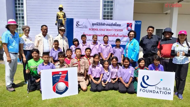 Thai Golf Foundation Launches Youth Program at Saraburi School