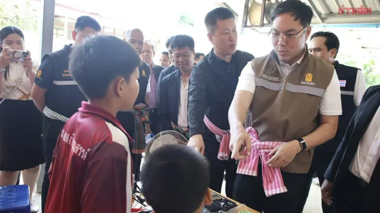 Deputy Education Minister Inspects Remote Khon Kaen Schools