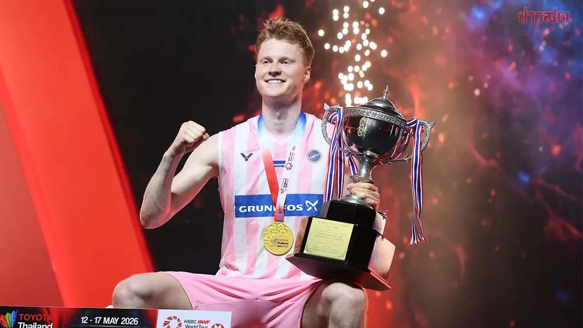 Anders Antonsen Wins Thailand Open Title in Major Victory