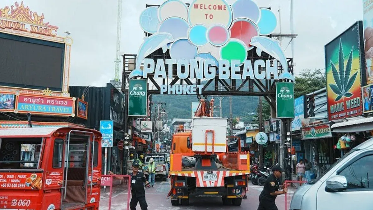 Patong Beach's Iconic Sign Gets Makeover