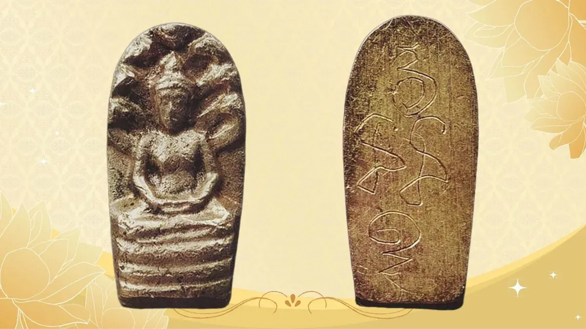 Rare Amulet of Legendary Khmer Monk Luang Pho Ngern Unveiled