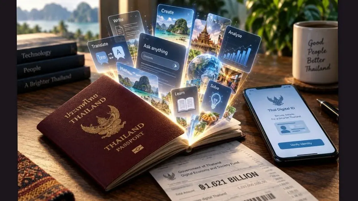 Thailand Offers Free AI Access to Five Million Citizens