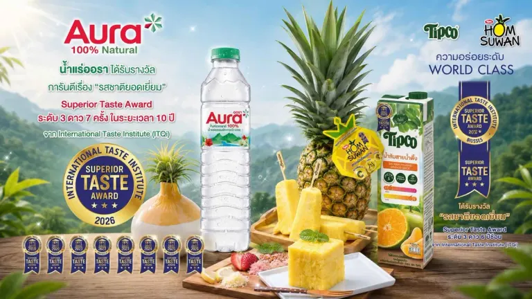 TIPCO Food's Three Brands Win Top Taste Awards