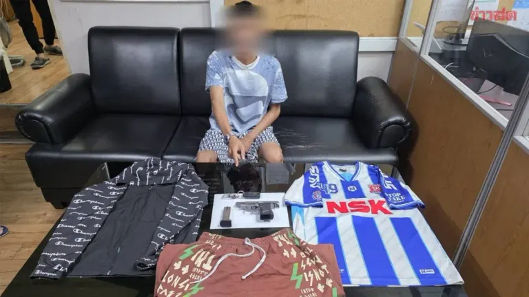 Bangkok Man Arrested Same Day for Shooting Rival