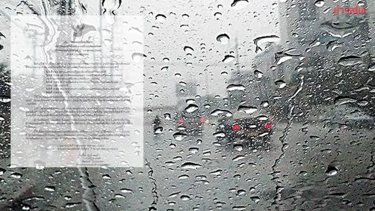 Thailand Braces for Five Days of Heavy Rain and Storms