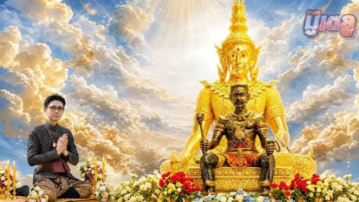 Ajarn Nitikrit Leads Annual Karma-Removal Ceremony at Pathum Thani Temple