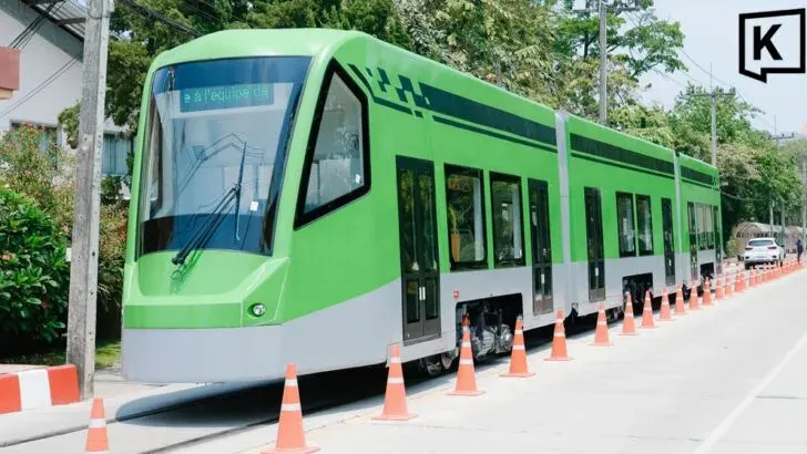 Thailand Tests Homegrown Light Rail Prototype