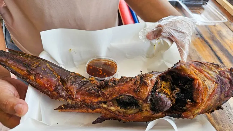 Herb-Baked Catfish Draws Crowds in Kamphaeng Phet