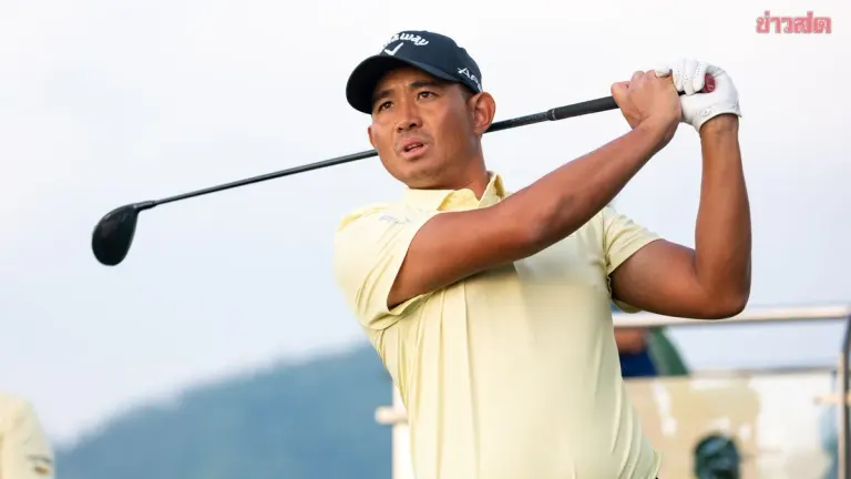 Thai Golfer Pavit Tangkamolprasert Tied for Fourth at SJM Macao Open