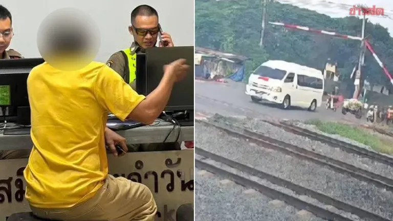 Student Van Driver Admits to Running Past Railway Crossing Barrier