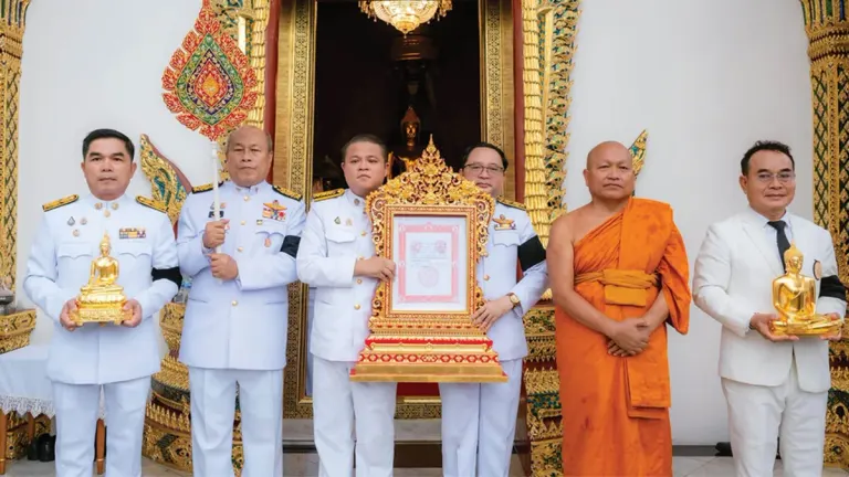 Buddhist Monk Honored With Royal Title at Bangkok Temple
