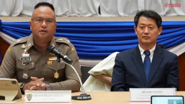 Immigration Bureau Reports Major Arrests: Chinese Nitrous Oxide Network Dismantled and Korean Call Center Gang Busted in Pattaya