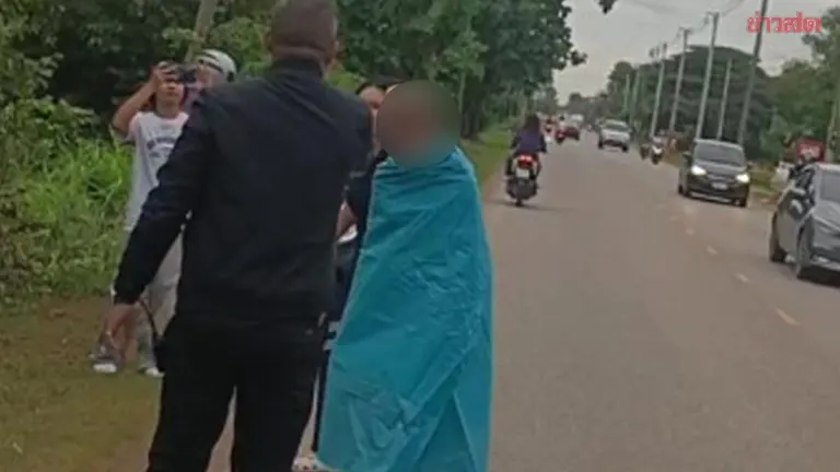 Woman Found Wandering Naked Through Udon Thani Streets