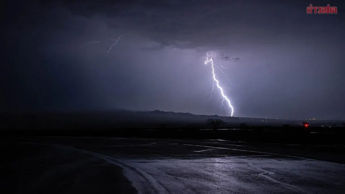 Meteorological Department Issues Final Warning: Unsettled Weather Continues Tomorrow with Heavy Rain and Strong Winds Across Northern and Southern Thailand