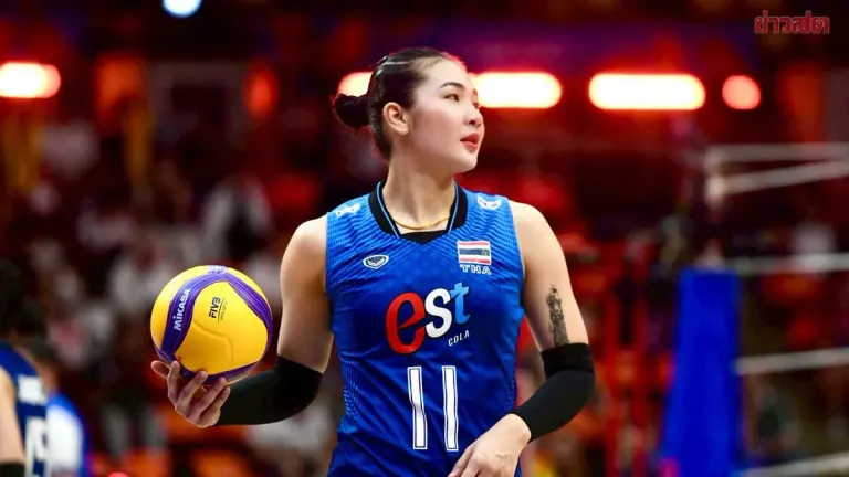 Thai Volleyball Star Confident in Double Championship Sweep