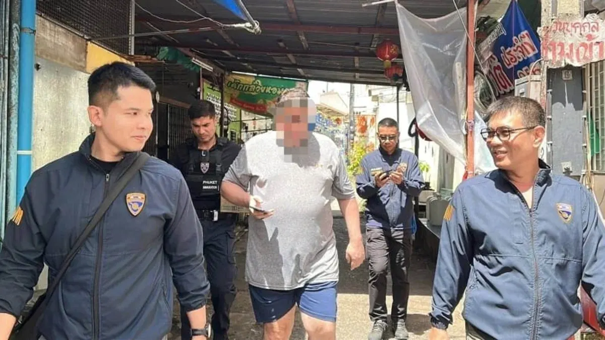US Fugitive Arrested in Phuket on Violence Charges