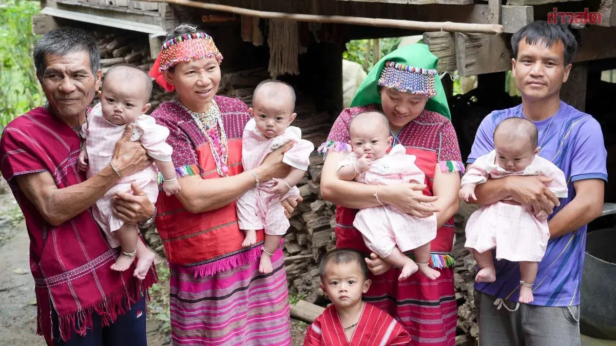 Chiang Mai University Delivers Rare Natural Quadruplets Successfully