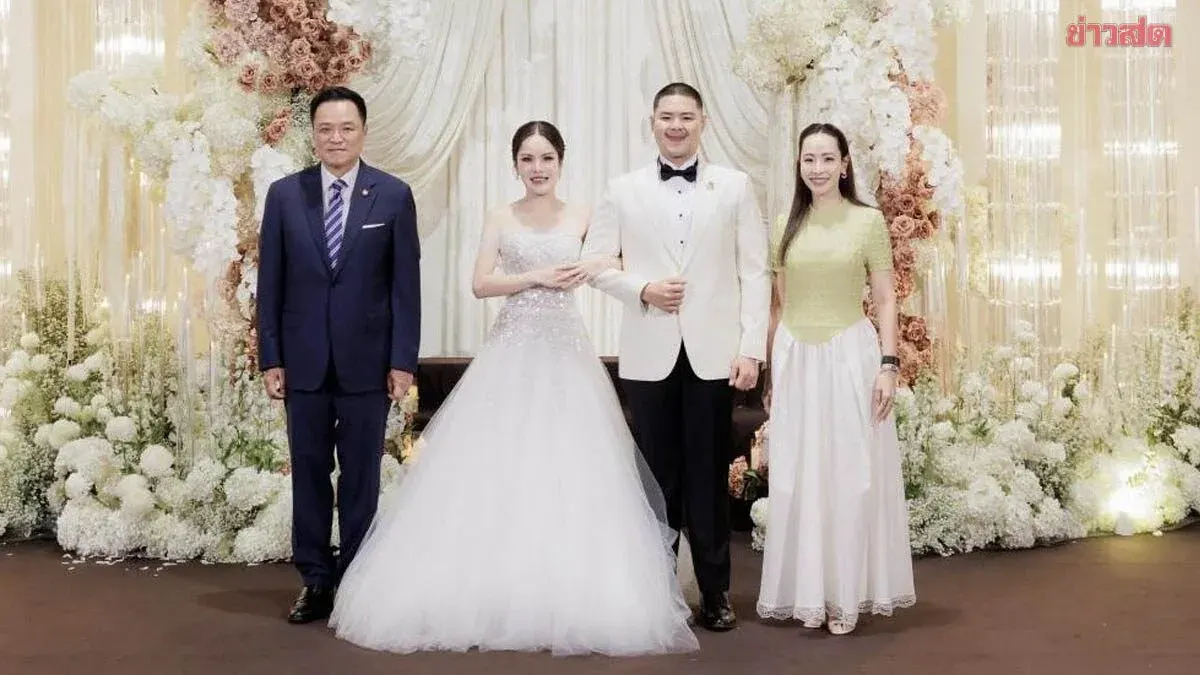 PM Anutin Attends Wedding of Deputy Senate Speaker's Son