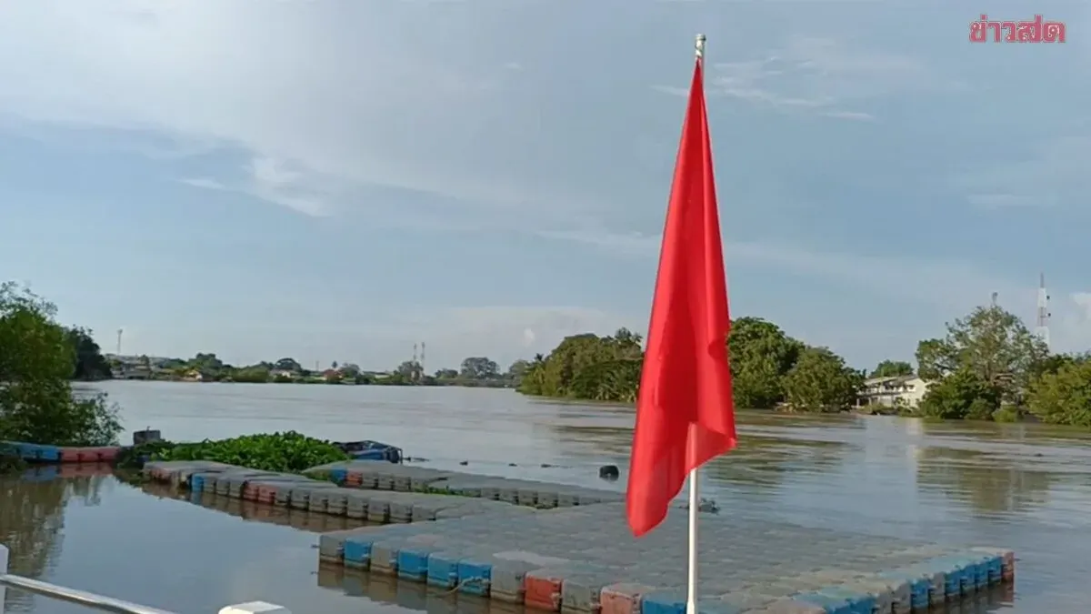 Ratchaburi Raises Red Flag Over Mae Klong River Flood Alert
