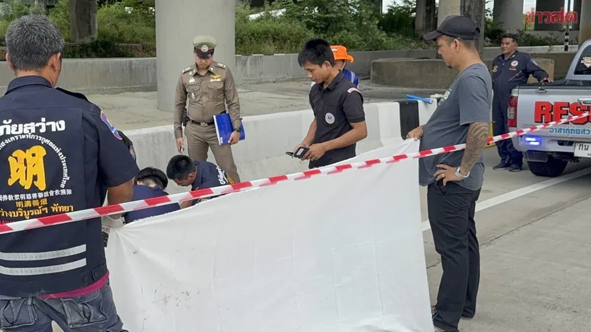Police Probe Death of Man Found Near Bang Lamung Bridge