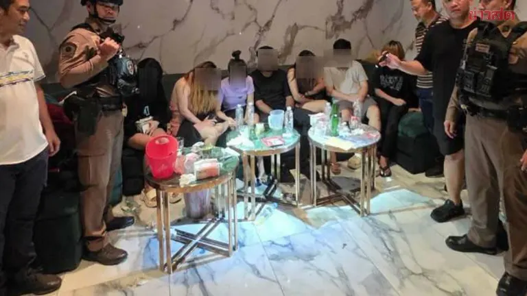 Police Bust Drug Party at Bangkok Entertainment Venue