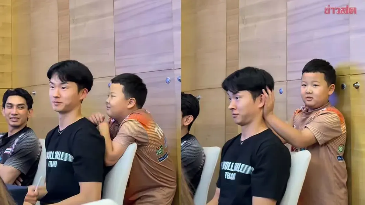 Thai Women's Volleyball Coach Posts Playful Video of Coach Ott's Son