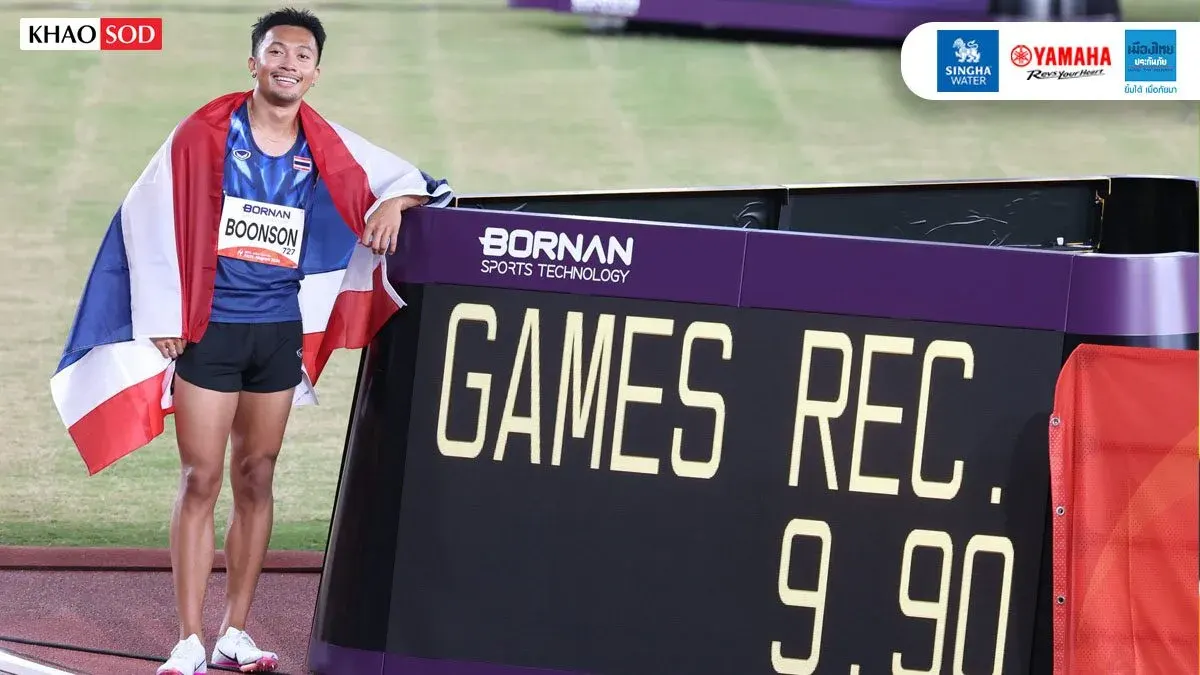 Thai Sprinter Phuripol Breaks Into World's Top 14 in 100m