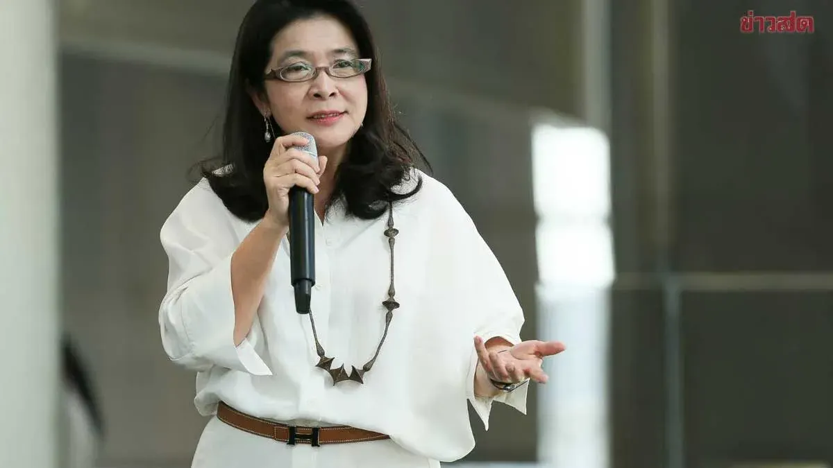 Khunying Noi Slams Critics of SBDC, Calls for Civilian Anti-Corruption Commission to Tackle Graft