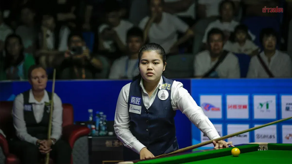 Mind Sakon Defeats Evans to Become Thailand's Third Female World Snooker Champion