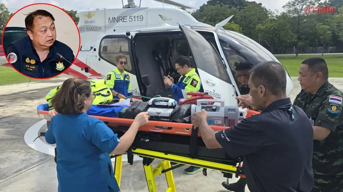 Minister Orders Helicopter Evacuation of Elderly Flood Patient