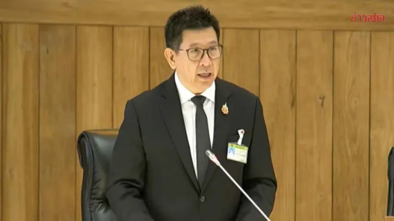 Senate Begins Review of 2025 Budget Worth 3.78 Trillion Baht