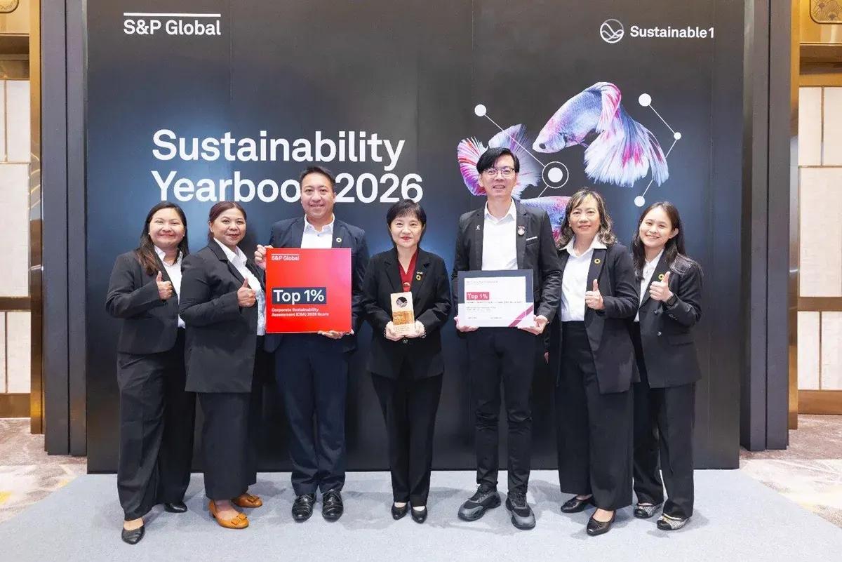 True Corporation Reaffirms Position as Thailand's Most Sustainable Organization for 8 Consecutive Years, Guaranteed Top 1%