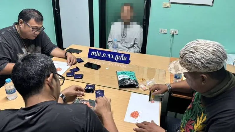 Phuket Police Seize Meth, Arrest Drug Dealer