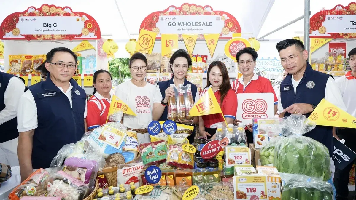 Go Wholesale Boosts Stock for Thai Vegetarian Festival